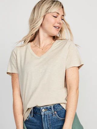 EveryWear Slub-Knit T-Shirt for Women | Old Navy (US)