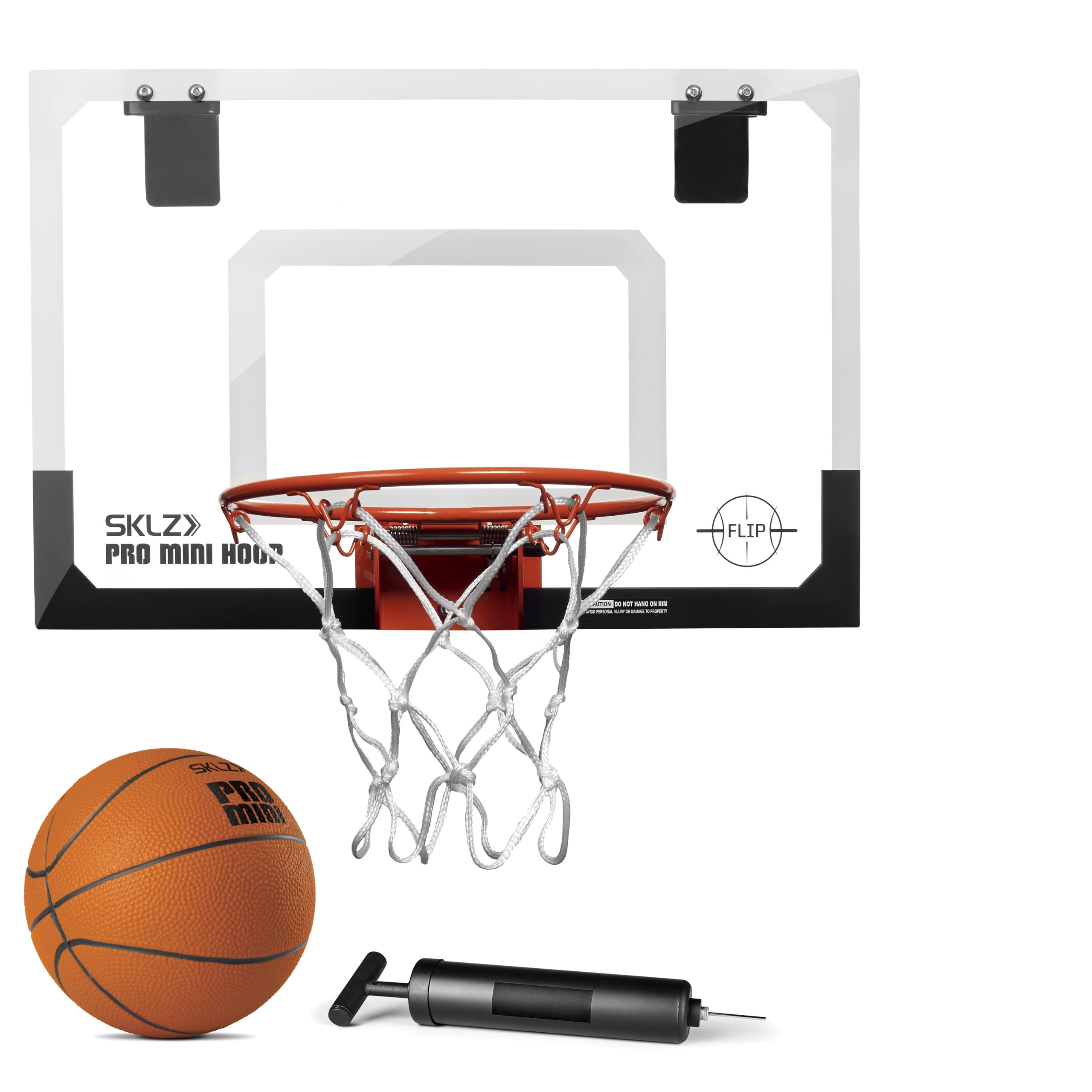 SKLZ Pro Mini Indoor Basketball Hoop - Over The Door – Portable - Great For Home, Dorms, Office... | Amazon (US)
