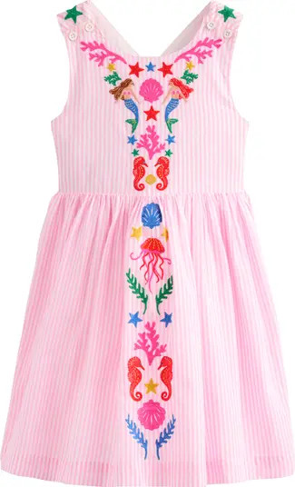 Kids' Harper Crossback Cotton Sundress | Nordstrom