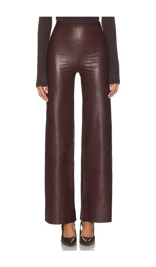 Faux Leather Wide Leg Pant | Revolve Clothing (Global)
