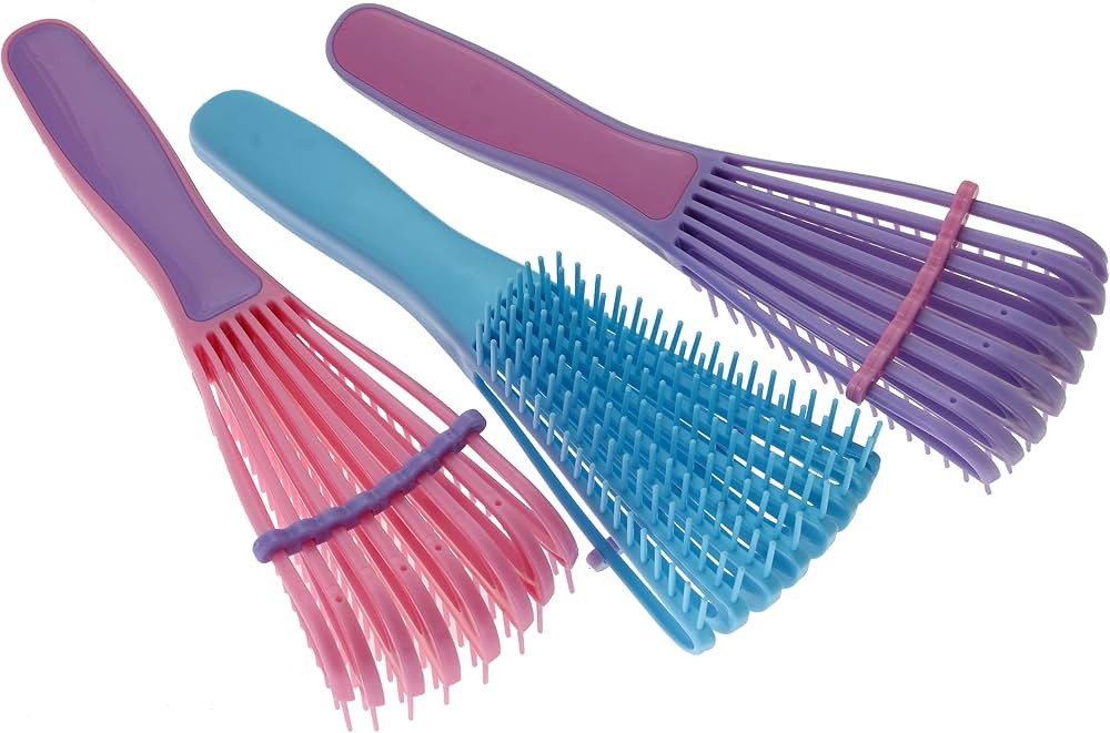 ML/Escova p/Cabelo Cacheado Polvo, Marilu, Cores Surtidos, 1 unidade | Amazon (BR)