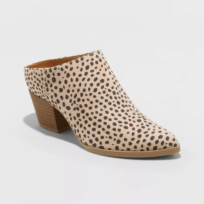 Women's Makana Leopard Booties - Universal Thread™ Brown | Target