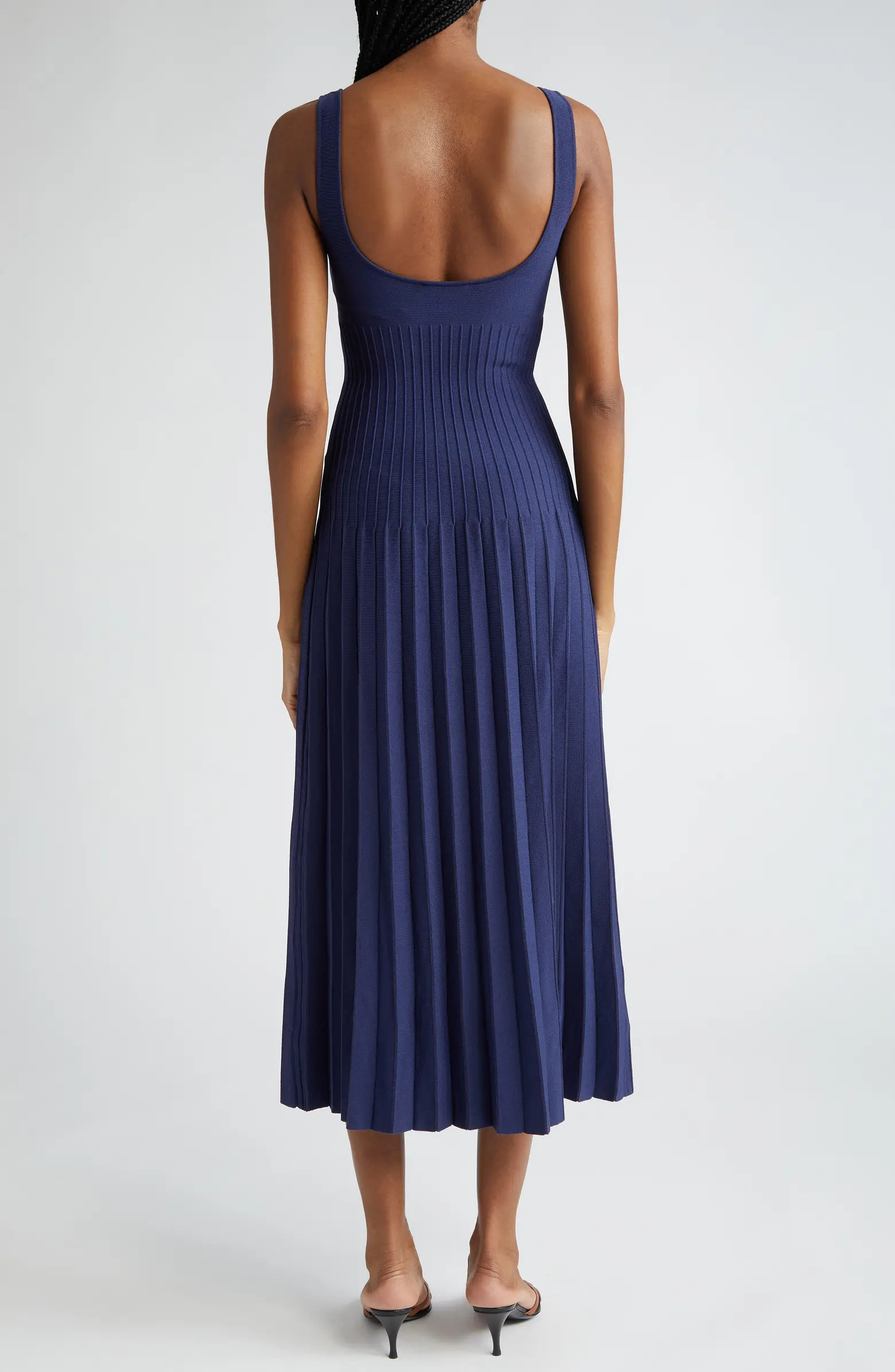 Ellison Pleat Effect Sweater Dress | Nordstrom