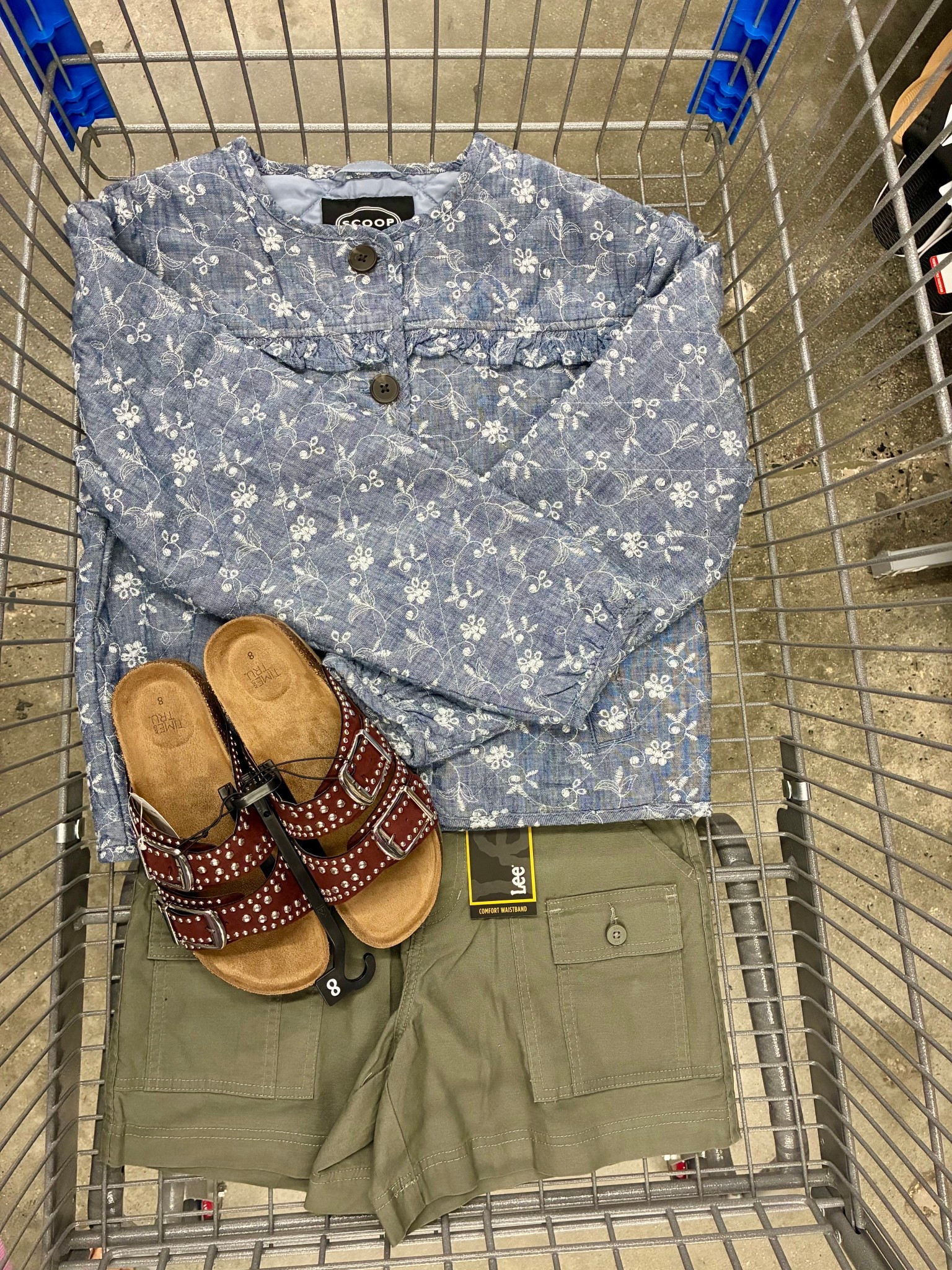 The perfect outfit for a chilly spring day! This quilted jacket is on sale for $18! And the sandals are on sale too! 

#LTKSeasonal #LTKootd #LTKgrwm