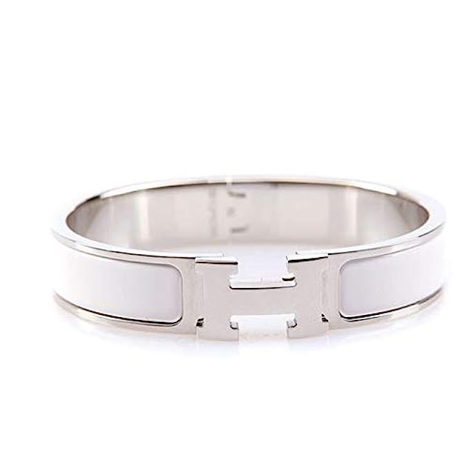 Z.RACLE 12MM H Buckle Bangle Bracelets for Women | Amazon (US)