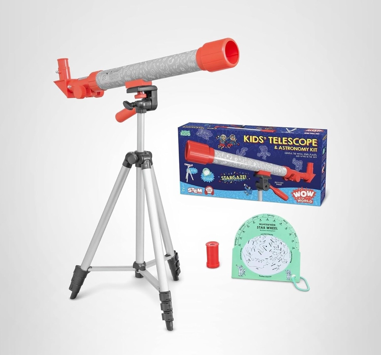 Finally back in stock but will not arrive before Christmas 

Wow in The World Kids’ Telescope & Astronomy Kit, 25x & 50x Magnification, Adjustable 48” Tripod, Includes Star Wheel & Companion Audio Content, Intro to Astronomy Gift for Ages 6+ by Thames & Kosmos

Kids. 

#LTKKids #LTKFindsUnder50