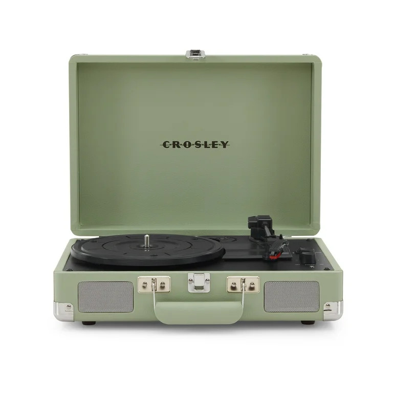 Crosley Cruiser Plus Vinyl Record Player with Speakers and Wireless Bluetooth - Audio Turntables | Walmart (US)
