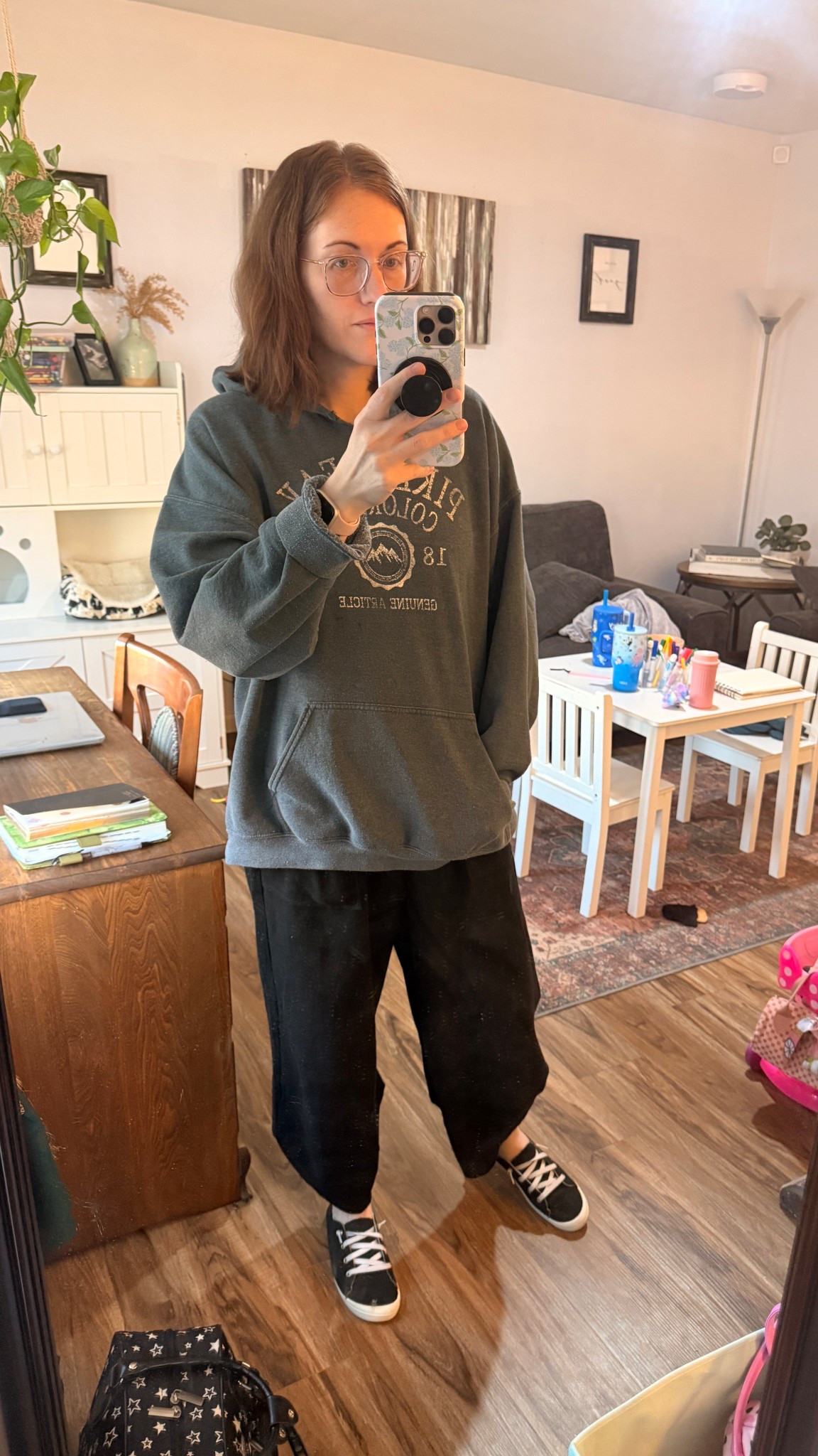 Definitely giving Adam Sandler vibes today, but I’m obsessed with these new lounge pants. Comfort is the priority while I deal with this shoulder, but I’ll be styling them up soon too.

Wearing a size medium could have gone with a small. I’m 5’7” for reference 

#LTKootd #LTKdayinmylife #LTKmomlife