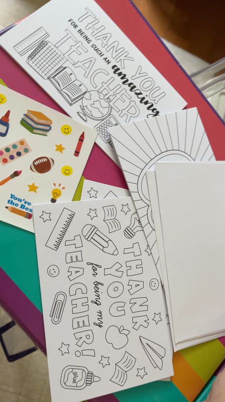 It is end of the school year time. Summer is almost here, if you missed out on teacher appreciation week, it’s not too late to grab these cards on prime that are easy for kids to color, customize, and gift their teachers with. These cards are perfect for holding gift cards too! 

#LTKKids #LTKGiftGuide #LTKSeasonal
