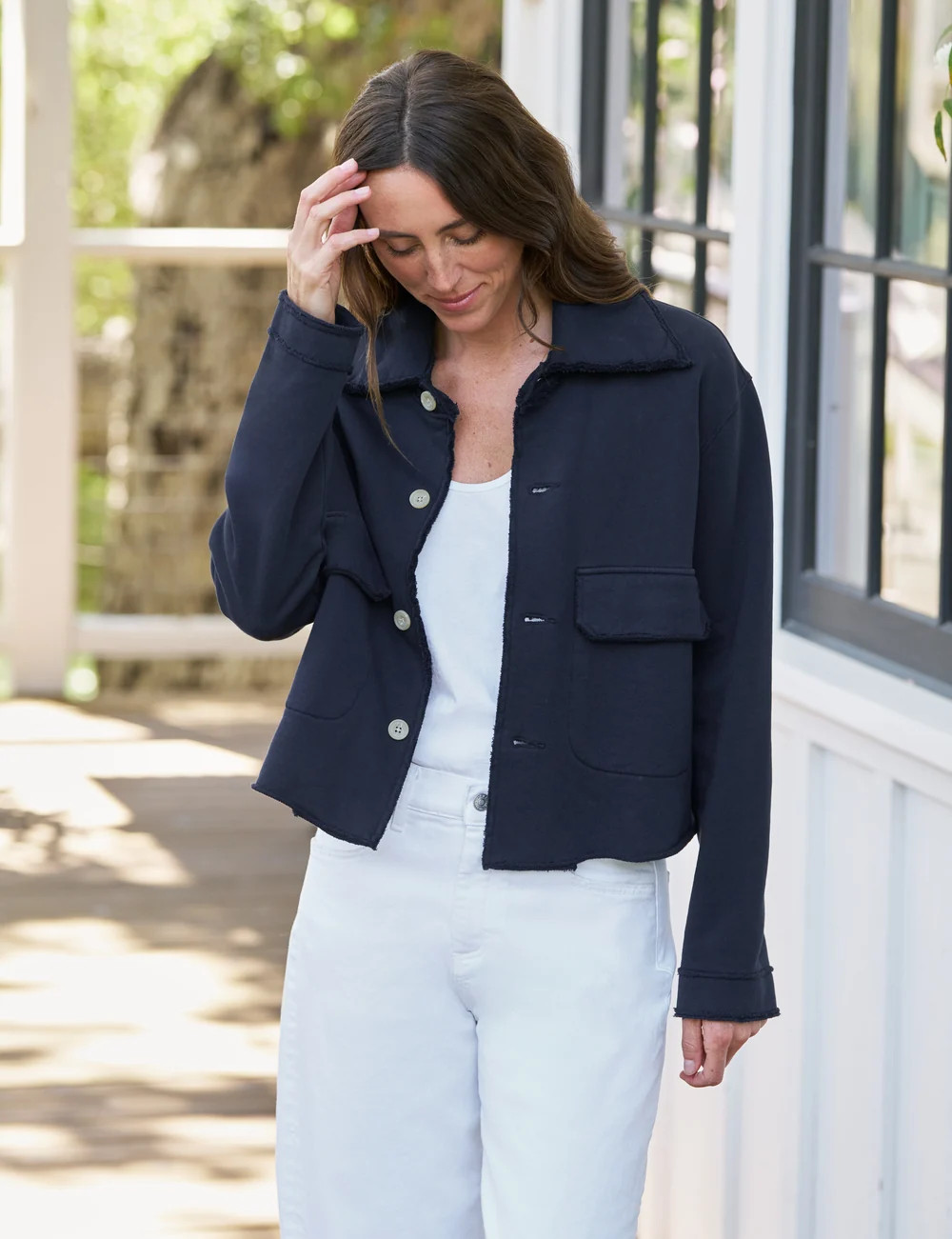 ROWAN Classic Navy, Triple Terry | Frank & Eileen