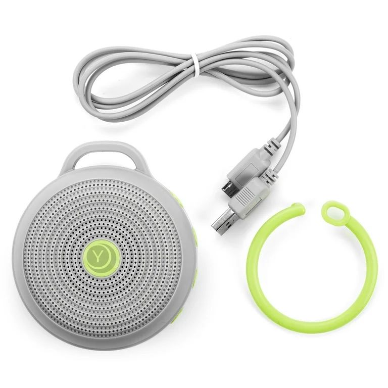 Yogasleep Hushh Portable White Noise Sound Sleep Sound Machine and Night Light for Babies, Gray -... | Walmart (US)