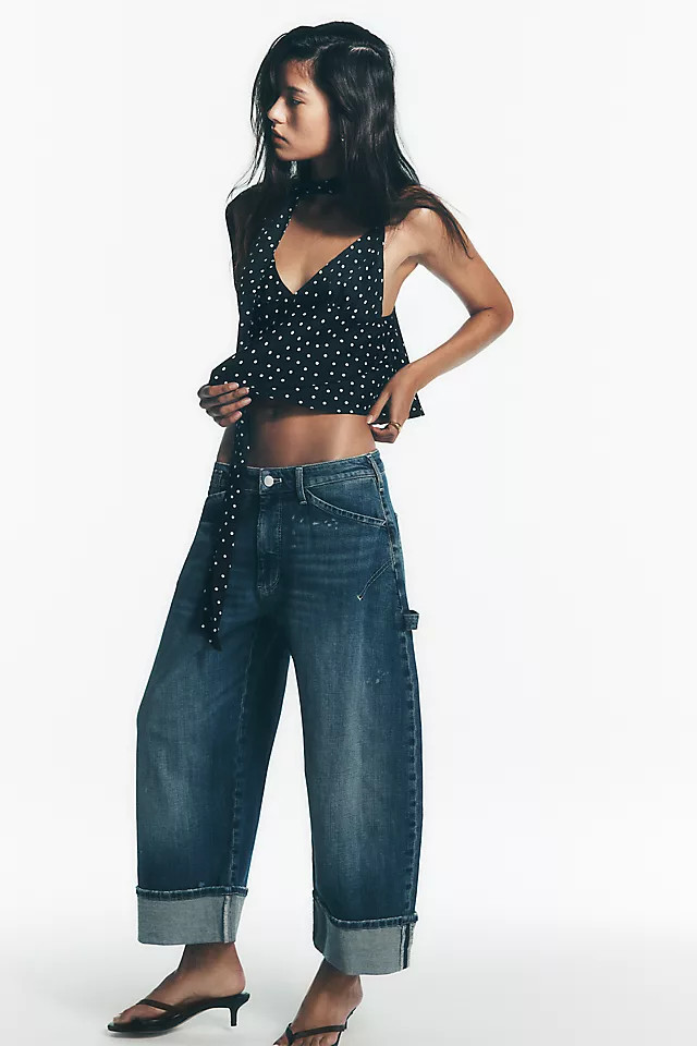 Kayden High-Rise Carpenter Barrel Jeans | Anthropologie (US)