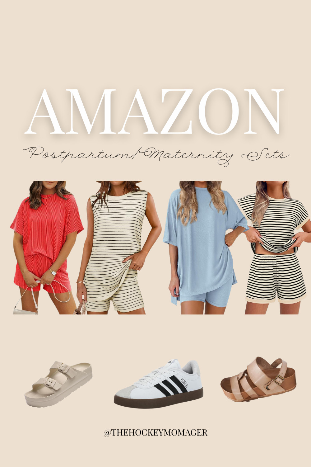 These matching Amazon sets are perfect for pregnancy, postpartum, and everyday mom life. Comfortable, easy to style, and ideal for those days when getting dressed needs to be simple.

#LTKmomlife #LTKBump #LTKSeasonal