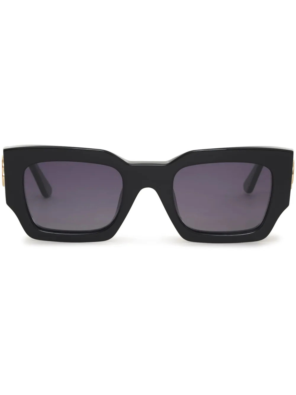 ANINE BING Indio square-frame Sunglasses  | Black | FARFETCH UK | Farfetch Global