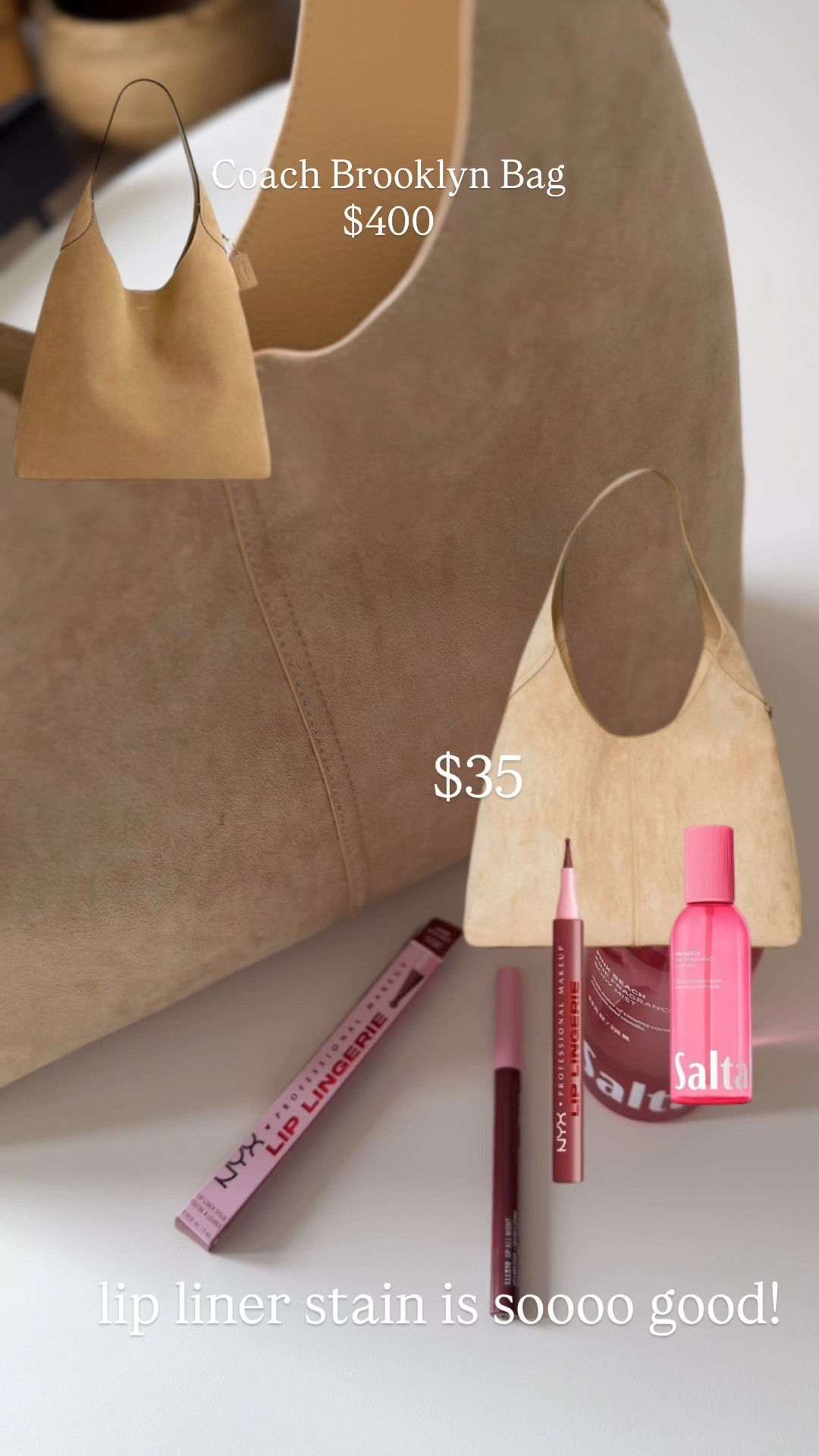 Coach Bag Identical Look a Like!! 
Lip Stain is shade Up all Night and 10/10!!

#LTKootd #LTKU #LTKBeauty