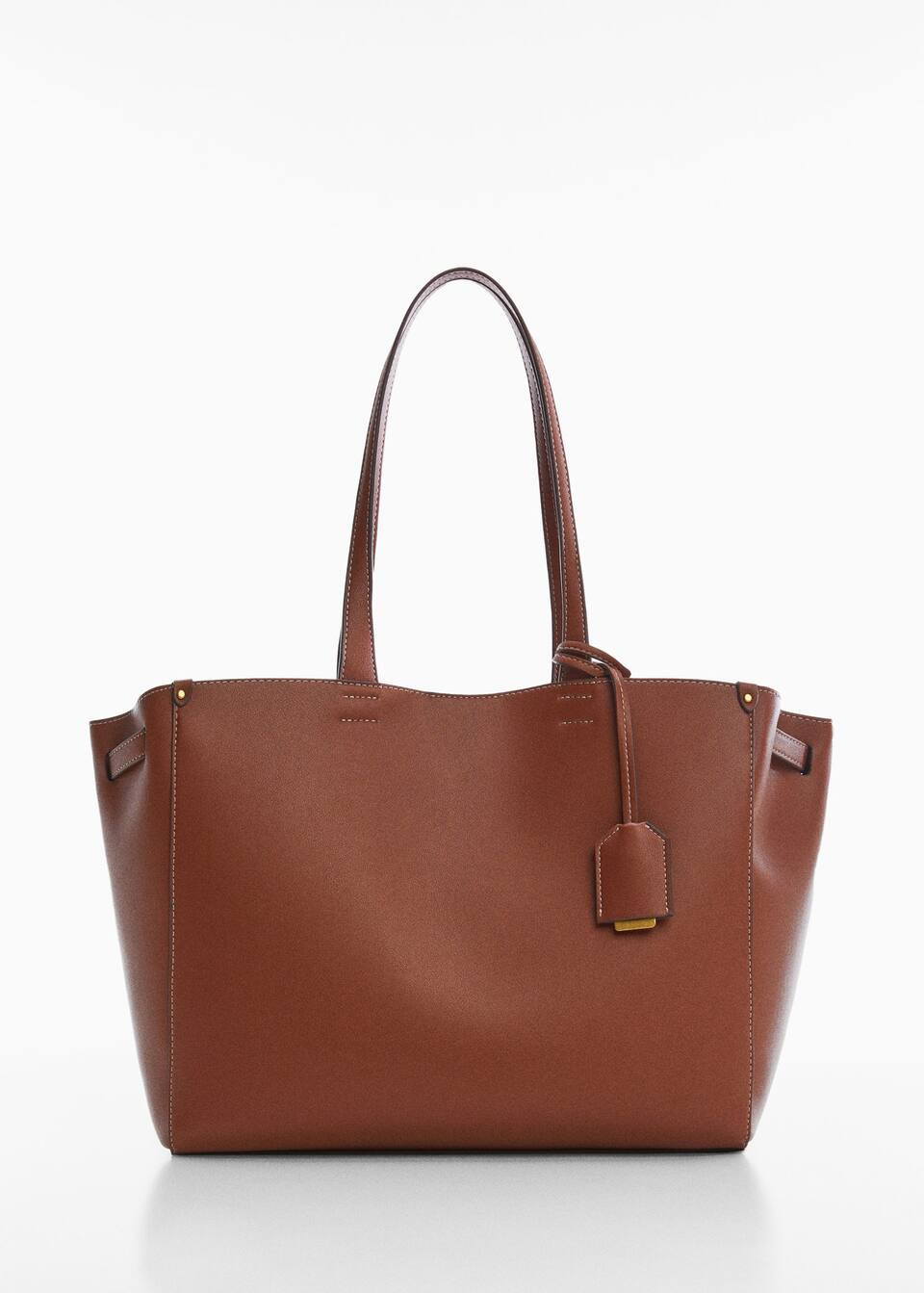 Shopper bag with double handle | MANGO (UK)