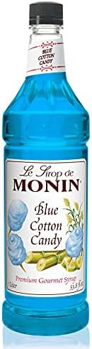 Monin Blue Cotton Candy Syrup 1 ltr plastic bottle | Amazon (US)