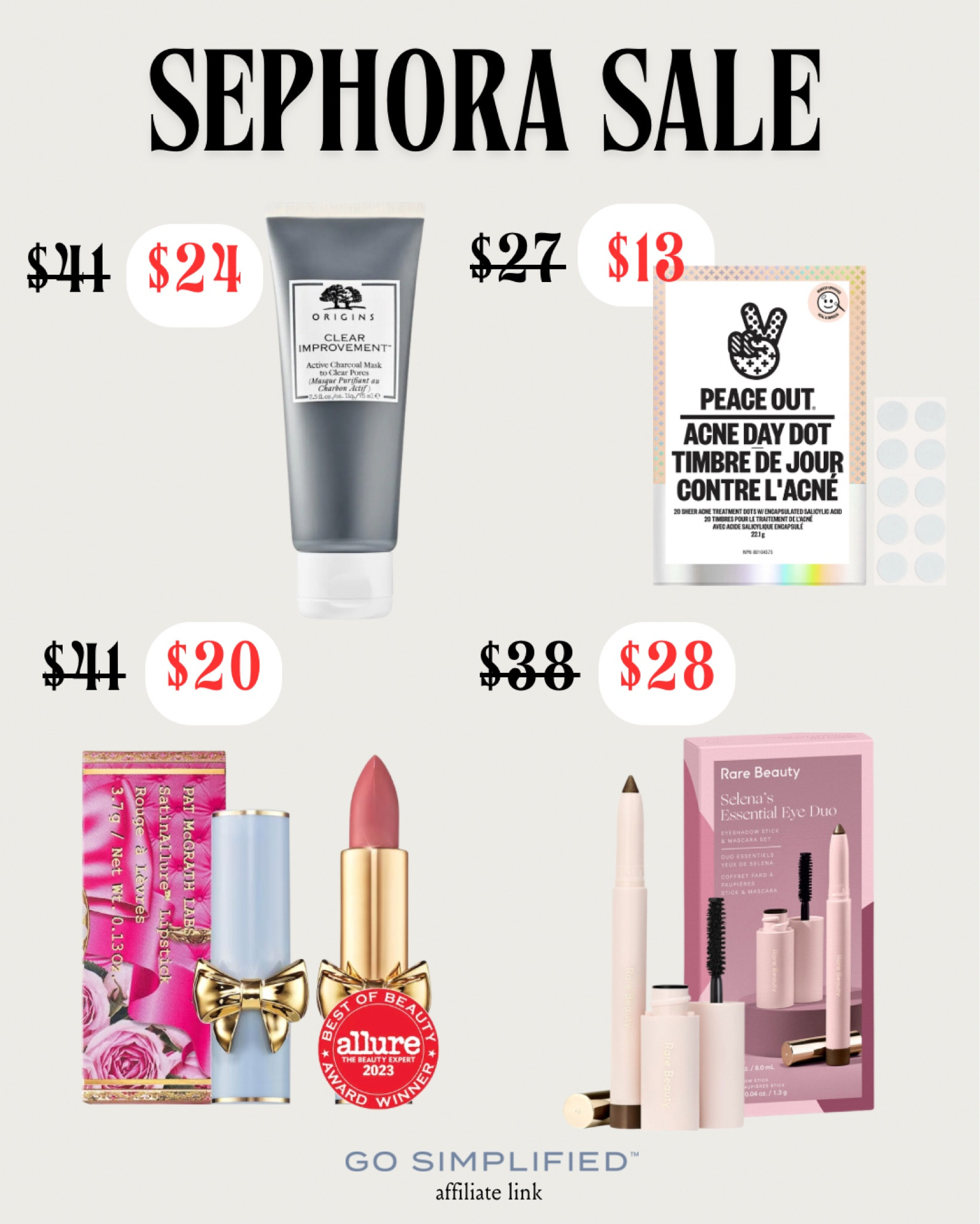 Sephora on sale! Select brands 50% off 


#LTKsale #LTKcanada #LTKbeauty
