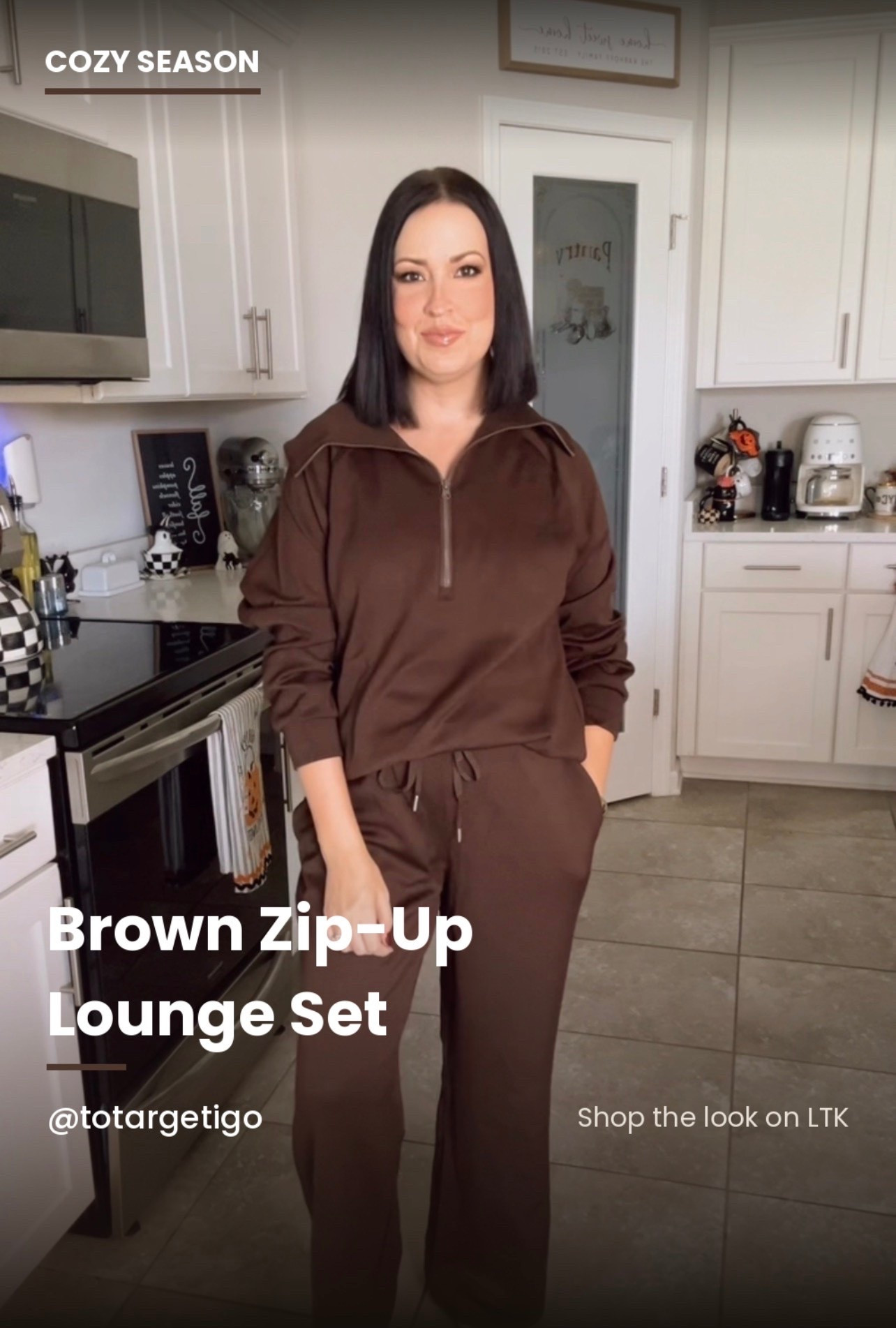 Amazon Brown Jogger Set!

matching lounge set, half-zip pullover, brown loungewear set, cozy two-piece set, Target loungewear, drawstring joggers

#LTKSeasonal #LTKootd #LTKgrwm