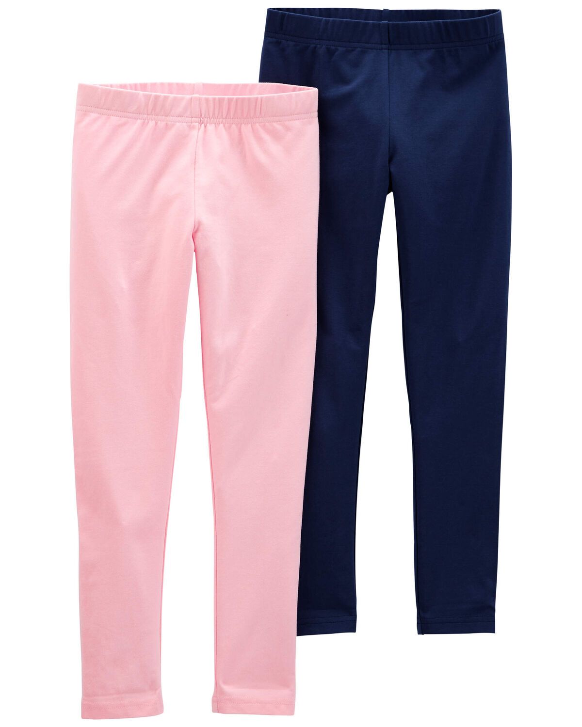 Kid 2-Pack Pink & Navy Leggings  - Carter's | Carter's | Carter's Inc