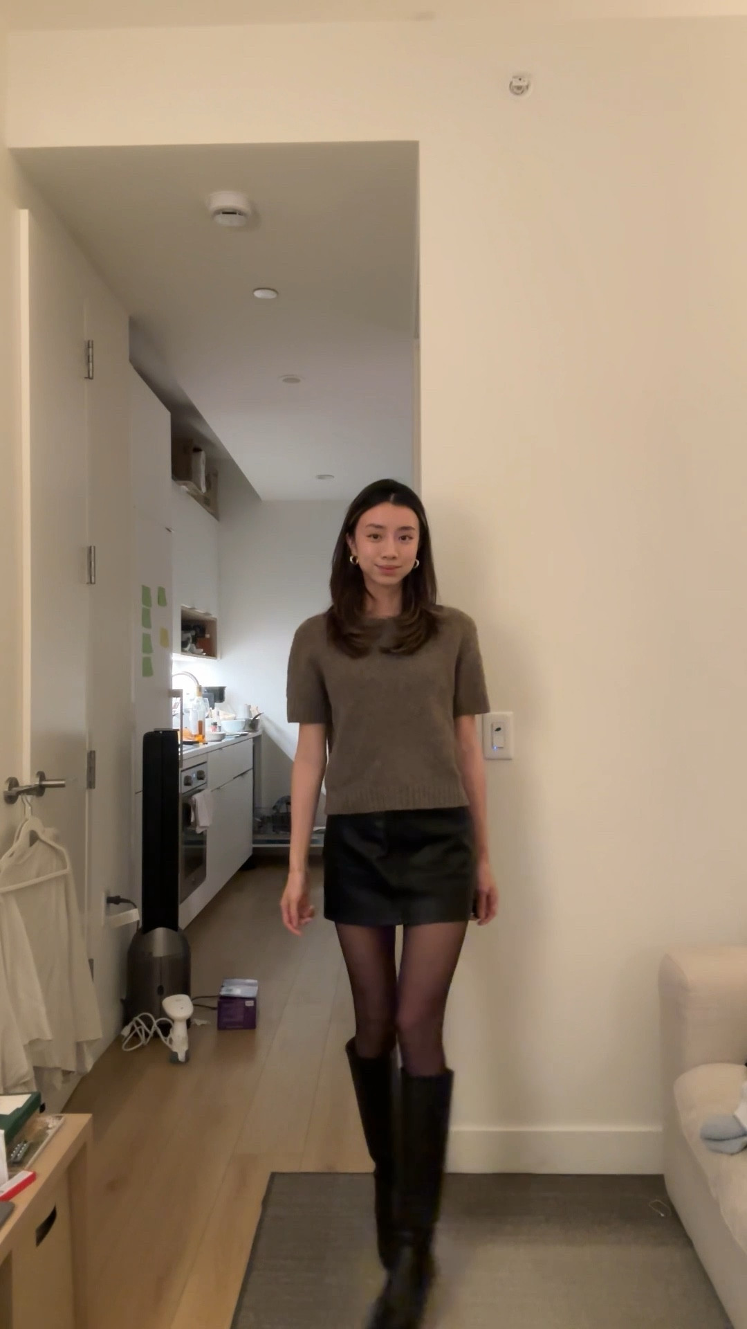 east & chic date night or girls night fit! sweater by COS, skirt is old, boots by reformation 



#LTKstyletip #LTKasia #LTKwinter