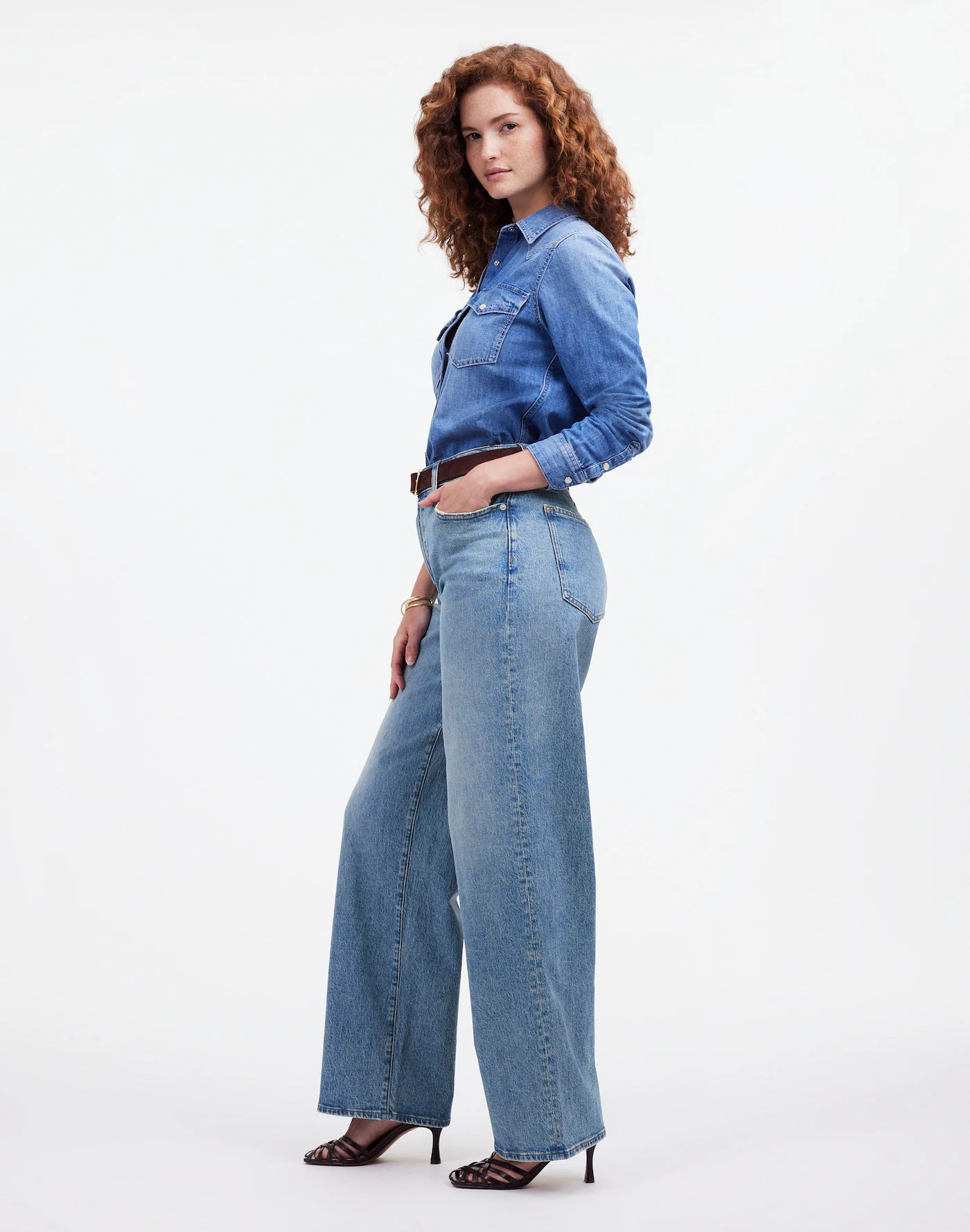 The Tall Curvy Perfect Vintage Wide-Leg Jean | Madewell