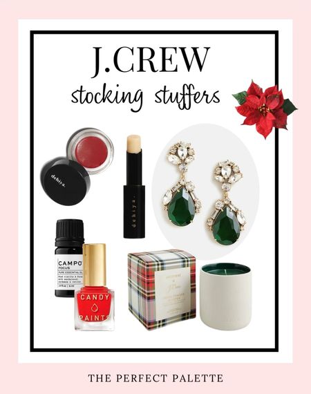 Stocking Stuffer ideas from j.crew. Holiday Gift Guide - Stocking stuffers, gifts under $100, gifts under $50, gifts for her, exclusive beauty gifts. #stockingstuffer #jcrew #j.crew

#giftguide #holidaygiftguide #stockingstuffers #giftsforher #giftsunder$100 #giftsunder100 #giftsunder50 #giftsunder$50 #giftsunder25 #giftsunder$25 #beauty #cosmetics #makeup #beautyornament #beautygifts  #lipstick 

#LTKfindsunder100 #LTKGiftGuide #LTKHoliday