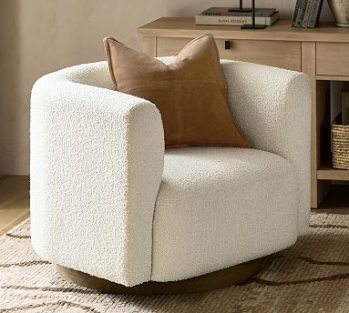 Cole Swivel Chair | Pottery Barn (US)