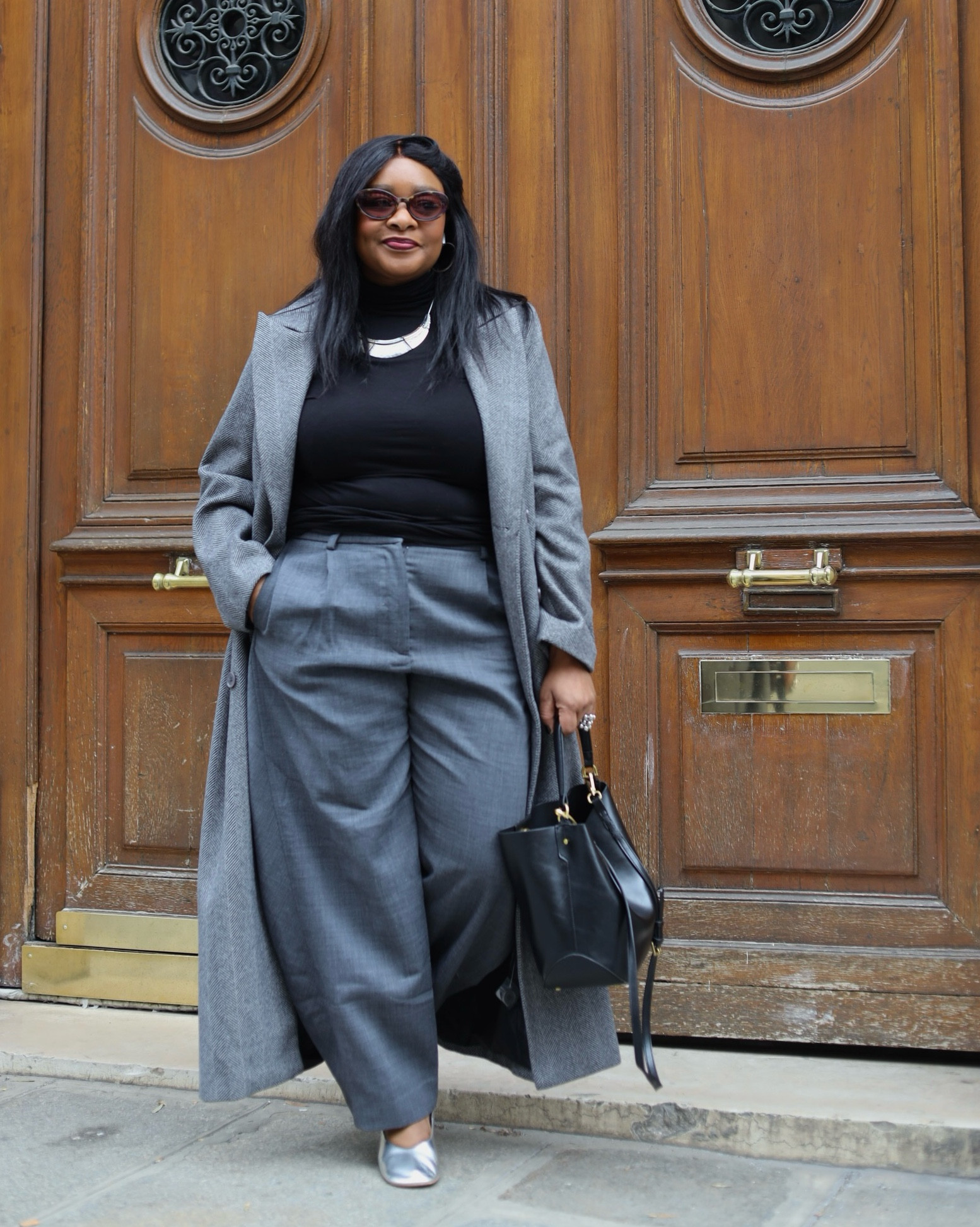 plus size fashion work outfit 🩶🖤

#LTKworkwear #LTKplussize #LTKspring