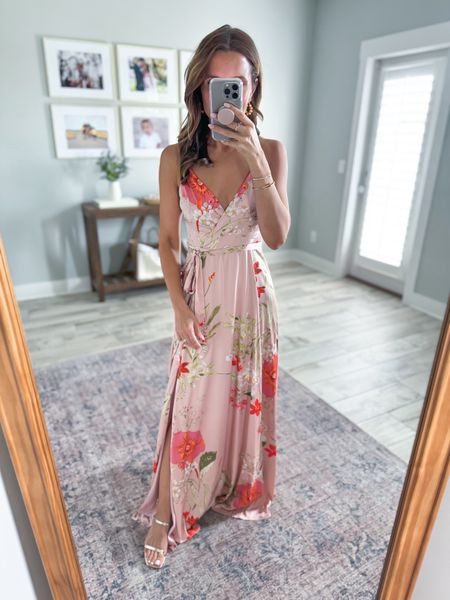 Wedding guest dresses. Spring wedding guest. Summer wedding guest. Cocktail dresses. Wedding shower dress. Party dresses. Floral maxi dress.

*Wearing XXS - adjustable straps. I would need to have this hemmed but it would be worth it (it’s gorgeous!!). 

#LTKwedding #LTKtravel #LTKparties