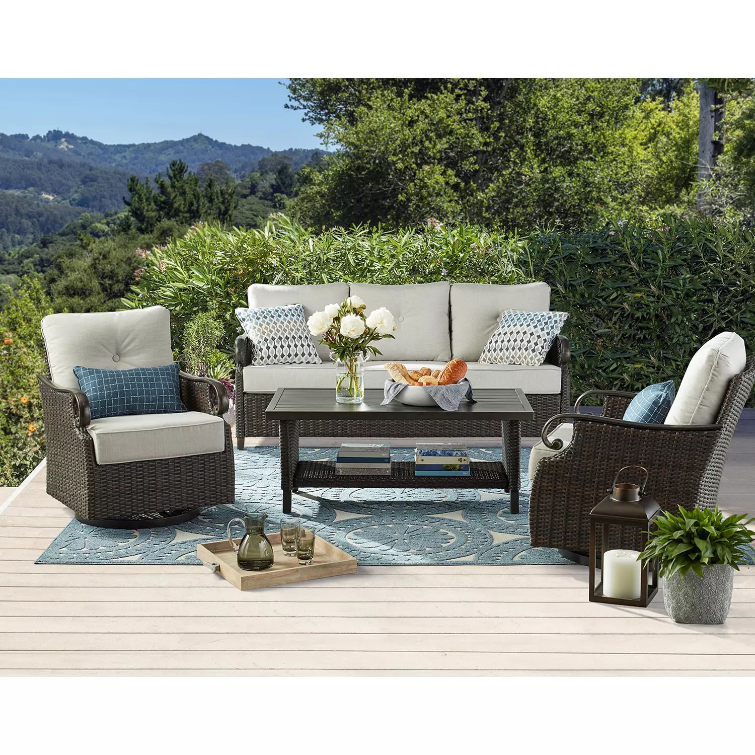 Member's Mark Ridgethorne 4-Piece Deep Seating Set | Sam's Club