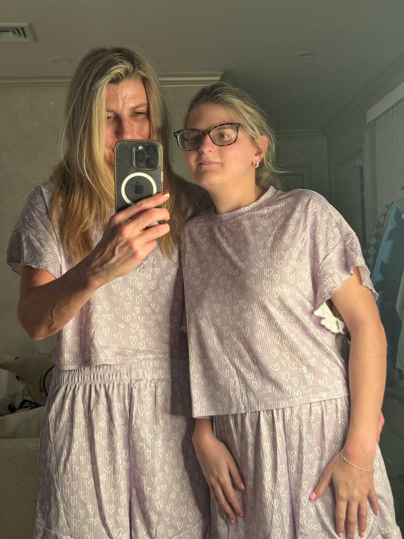 Twinning PJ’S with lady. Perfect Valentine’s Day Gift💜

#LTKStyleTip #LTKGiftGuide