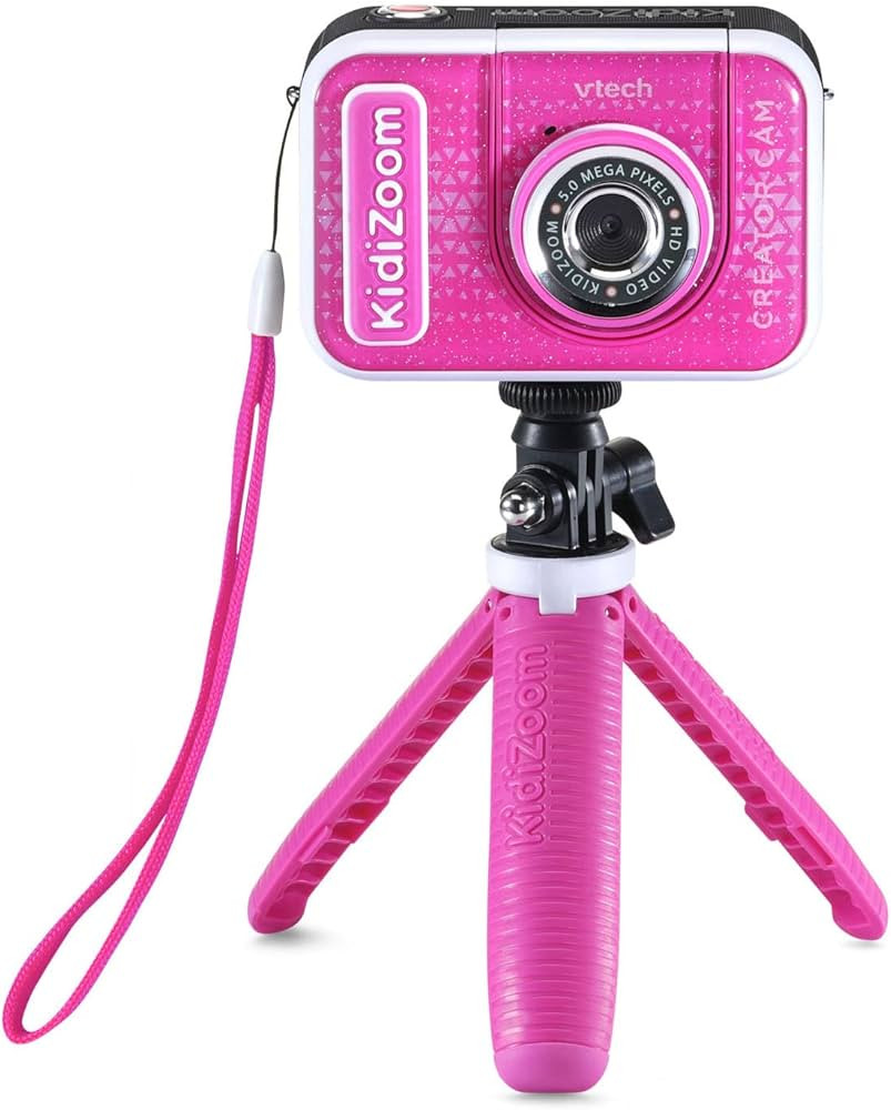 VTech KidiZoom Creator Cam, Glitter Pink | Amazon (US)