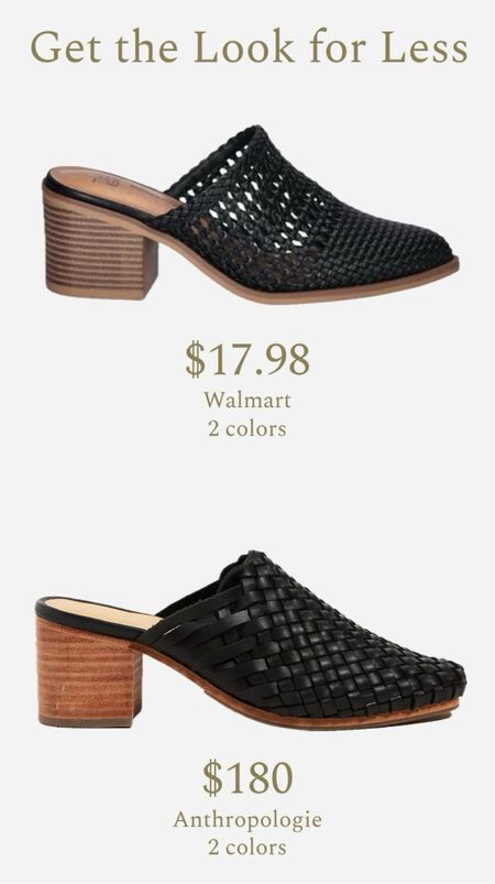 Mules are the perfect shoe to transition from winter to spring, and these woven mules are a perfect option! You can pair these with jeans or dresses, and both options come in 2 colors. Linking some of my other favorite transitional shoes, too!
…………….
walmart shoes anthropologie shoes spring shoes Anthropologie dupe everlane dupe madewell dupe nordstrom dupe nordstrom shoes walmart new arrivals shoes under $20 work shoes travel shoes resort wear winter shoes casual shoes dressy shoes comfortable heels block heel mules heeled mules woven mules leather mules leather heels leather shoes slip on shoes slides 

#LTKshoecrush #LTKSpringSale #LTKworkwear