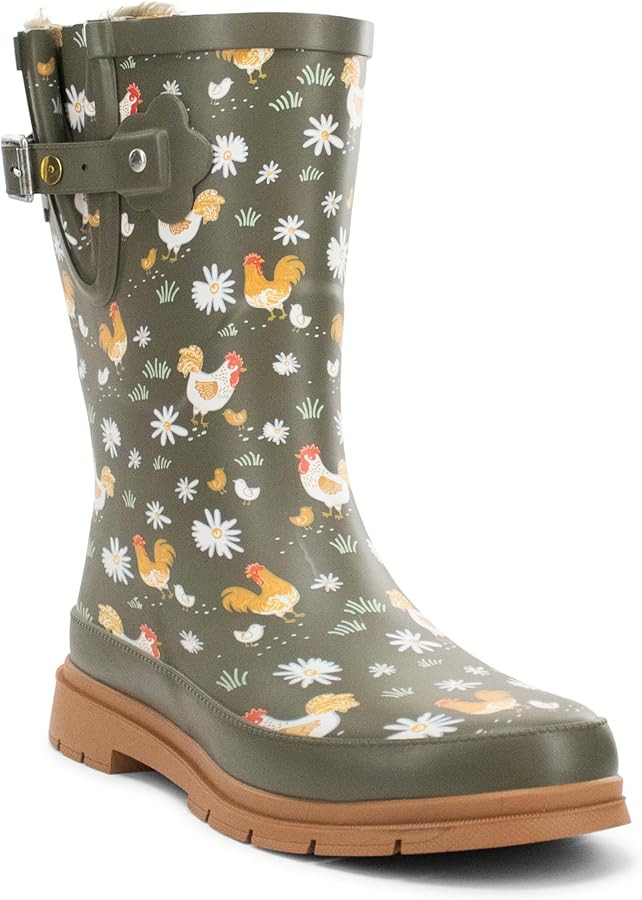 Western Chief Women's Waterproof Mid Rain Boots | Amazon (US)