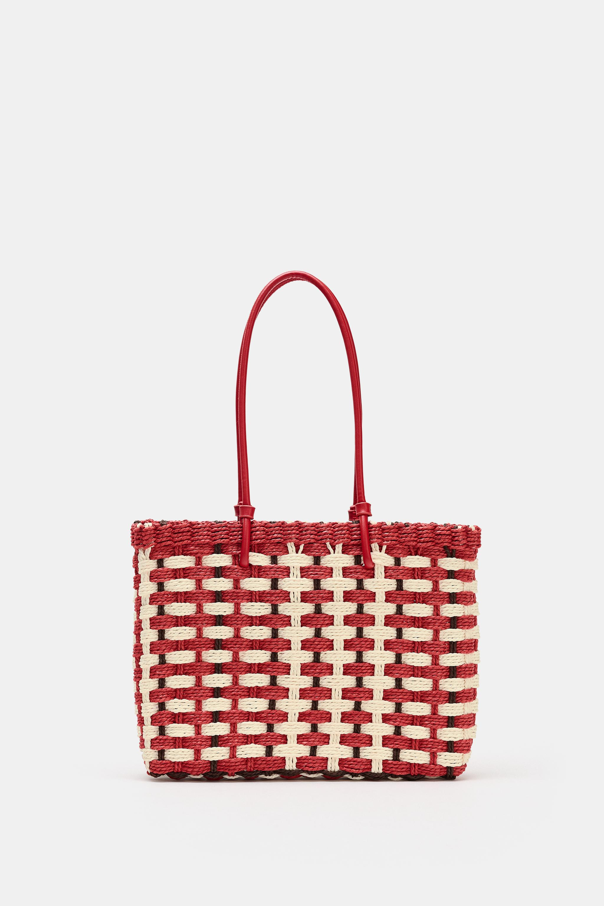 WOVEN-EFFECT MINI SHOPPER | Zara US