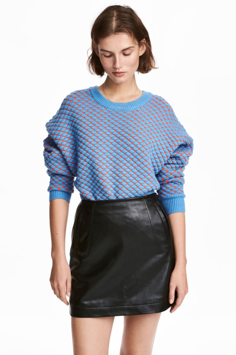H&M Faux Leather Skirt $19.99 | H&M (US)