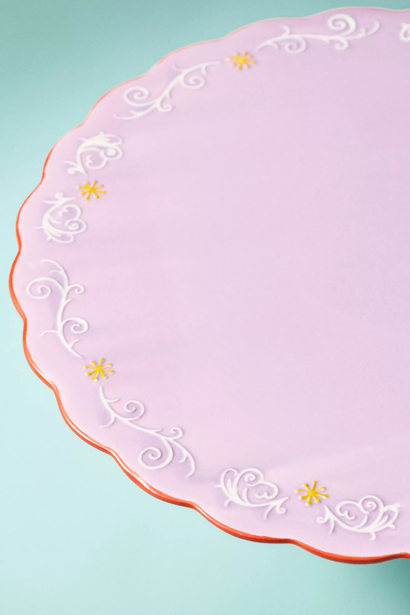 Ginger Stoneware Cake Stand | Anthropologie (US)