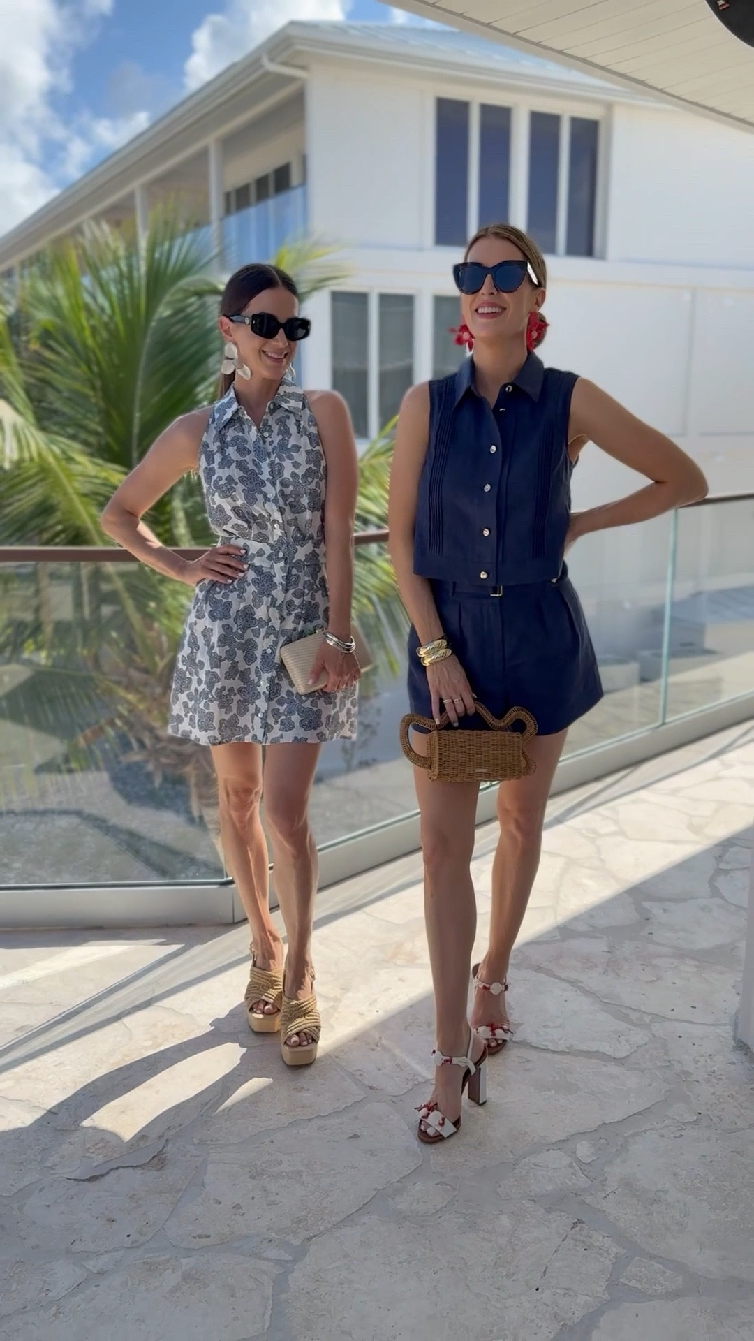 It’s getting hot outside and we’re putting on our linen pieces to stay cool!

Megan is wearing a small in her dress and I’m wearing a medium in my top and small in the bottom. Both of our shoes are a size 8. 


#LTKStyleTip #LTKOver40 #LTKShoeCrush