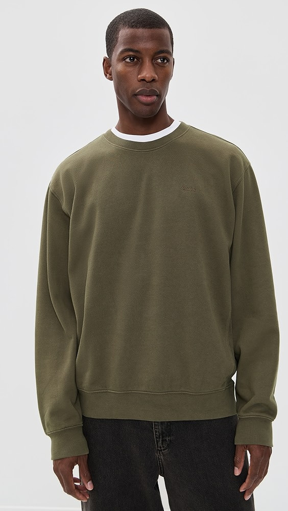 Embroidered Crew Fleece | Shopbop