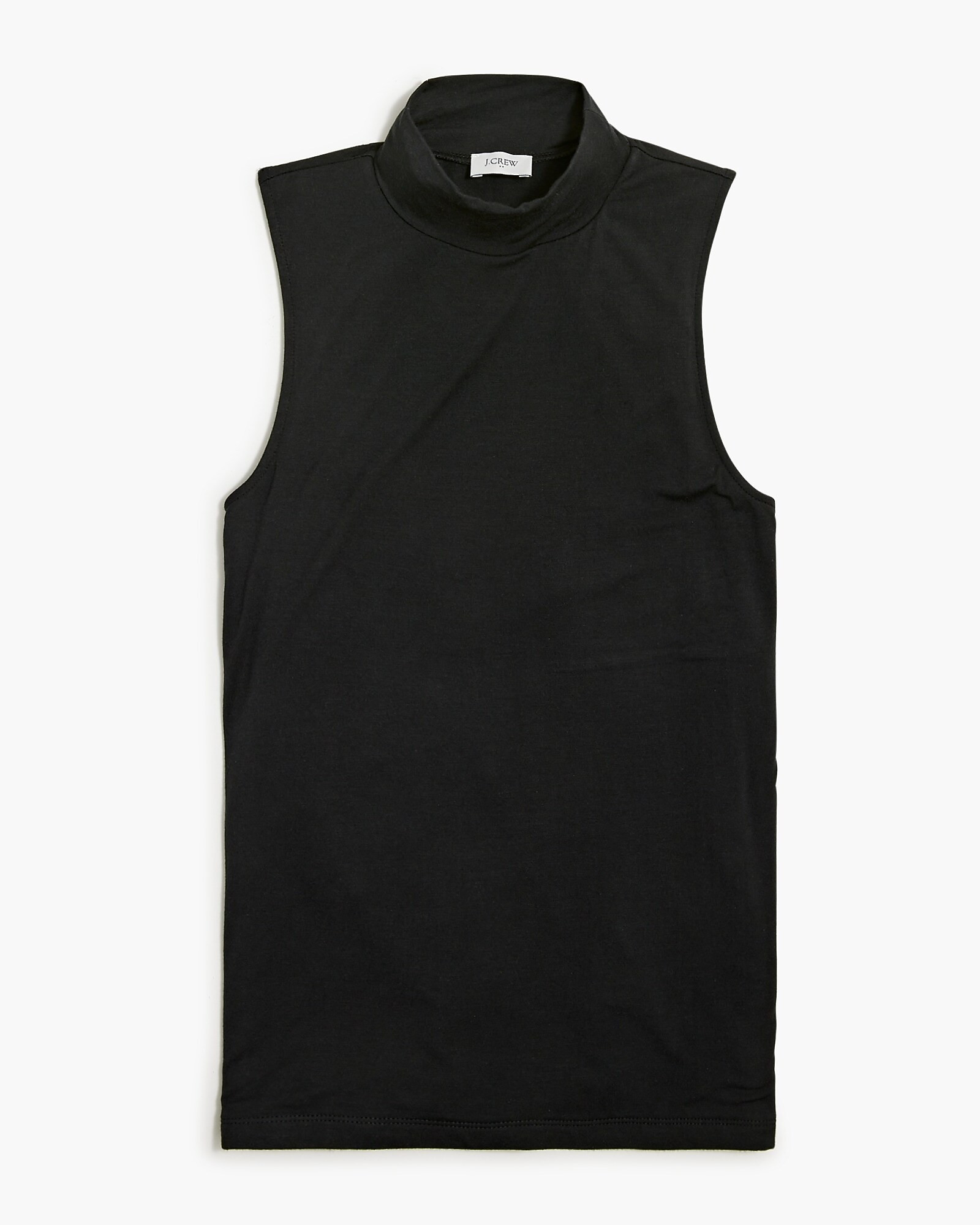 Sleeveless mockneck | J.Crew Factory