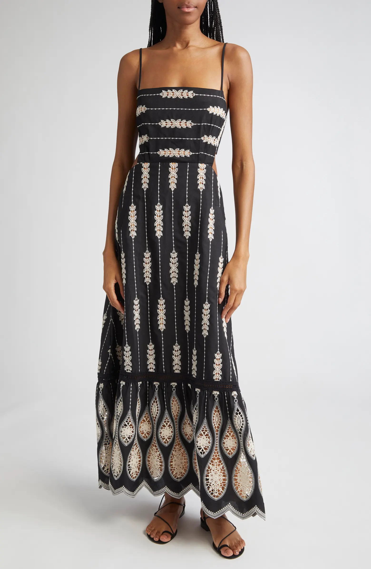 Johanna Ortiz Nostalgica Embroidered Maxi Dress | Nordstrom | Nordstrom