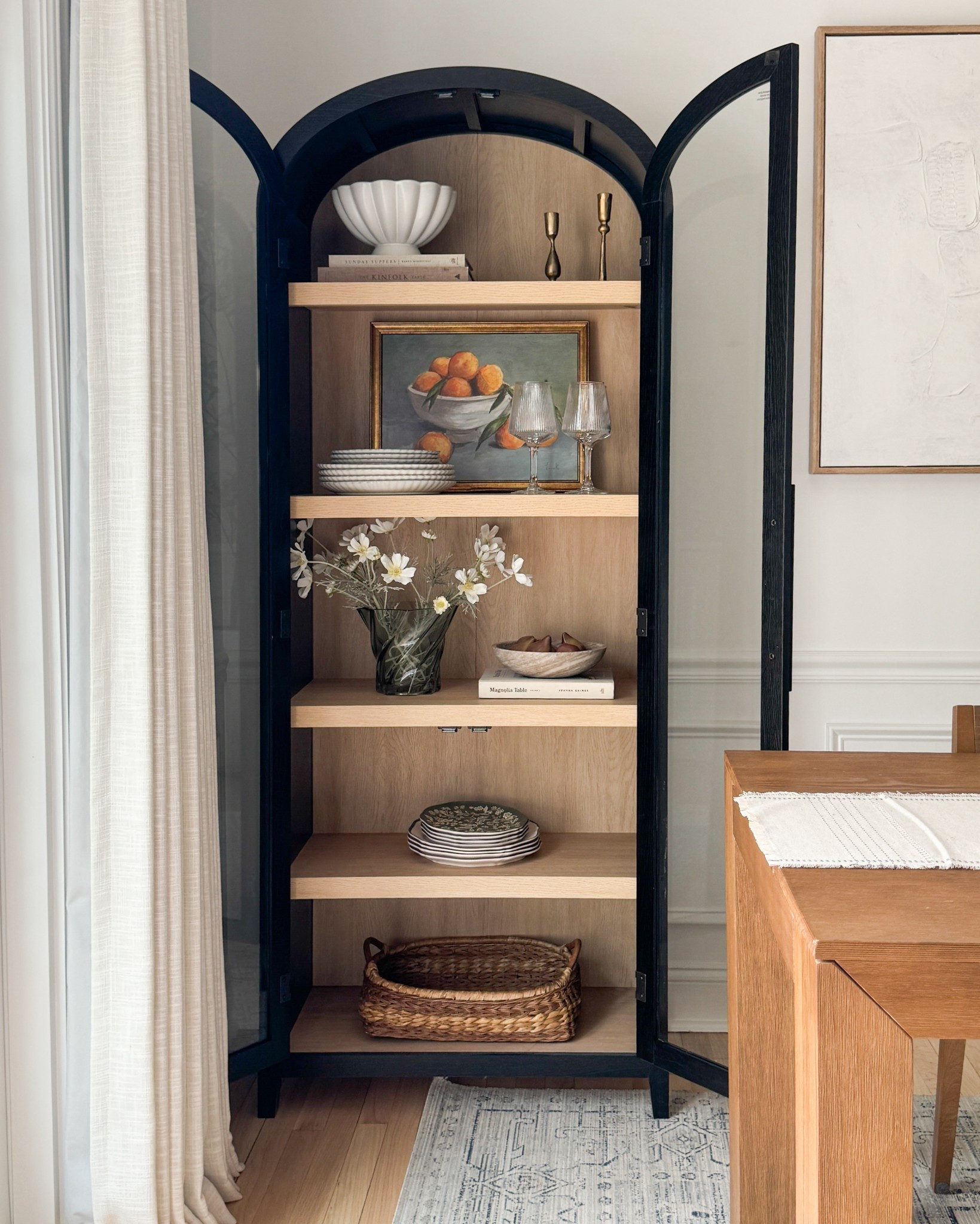 Saved one of my favorite finds to share with you today!
This arched cabinet completely transformed our dining area, I’m still obsessed.
And the best part? It’s on sale right now at Wayfair!
Such a beautiful way to display all the pretty things without feeling cluttered. 🤎

#wayfairfinds #modernorganichome #neutraldecor #diningroomdecor #ltkhome #homedecorinspo 

#LTKHome #LTKStyleTip #LTKSaleAlert