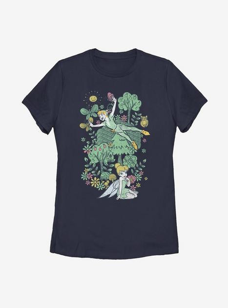 Disney Peter Pan Tinker Bell Summer Time Womens T-Shirt | BoxLunch