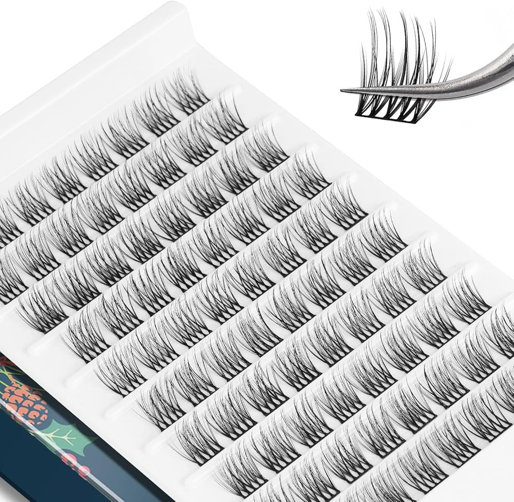 FinyDreamy Lash Clusters 80Pcs Individual Lashes Clusters 0.07 Thickness C Curl Cluster Lashes DI... | Amazon (US)