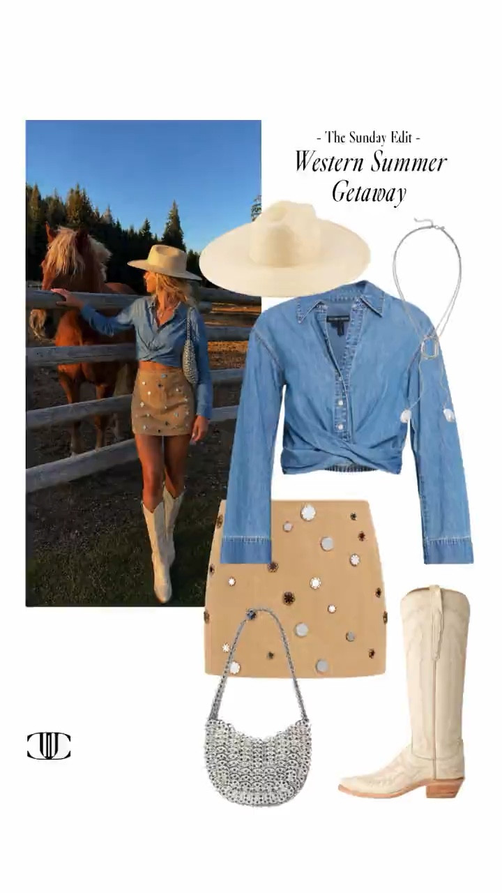 Western Summer Getaway ✨

Rodeos, sunset dinners, and nights at the local saloon—these looks are styled head-to-toe for it all. Think denim, boots, easy dresses, and just the right amount of Western detail.

Effortless, elevated, and made for summer out West. Save this for outfit inspo and tap to shop each look. 🤍

#LTKStyle #WesternStyle #SummerOutfits #RodeoStyle #VacationStyle #DenimLooks #LTKFinds
 

 

#LTKootd #LTKSeasonal #LTKOver40