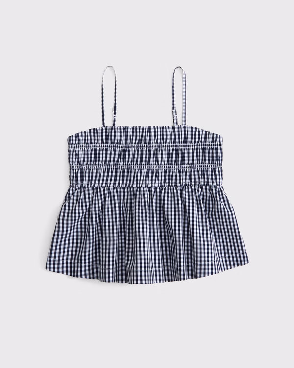girls poplin babydoll set top | girls tops | Abercrombie.com | Abercrombie & Fitch (US)