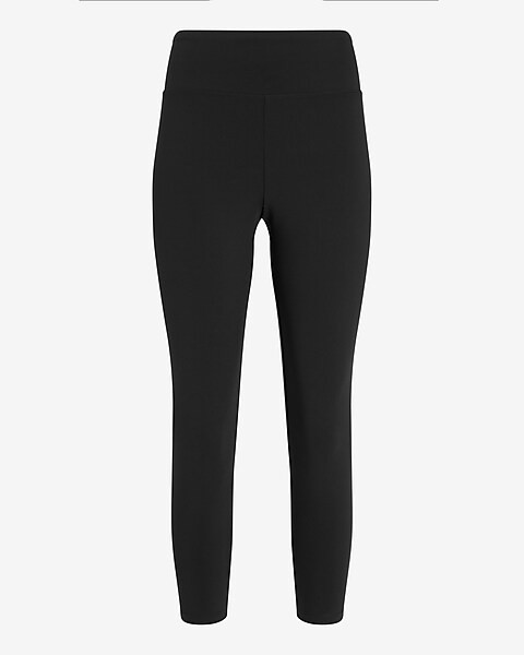 Super High Waisted Body Contour Cropped Leggings | Express