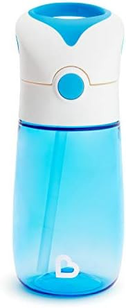 Munchkin Flip and Go Tritan Straw Cup, 12 Ounce, Blue | Amazon (US)