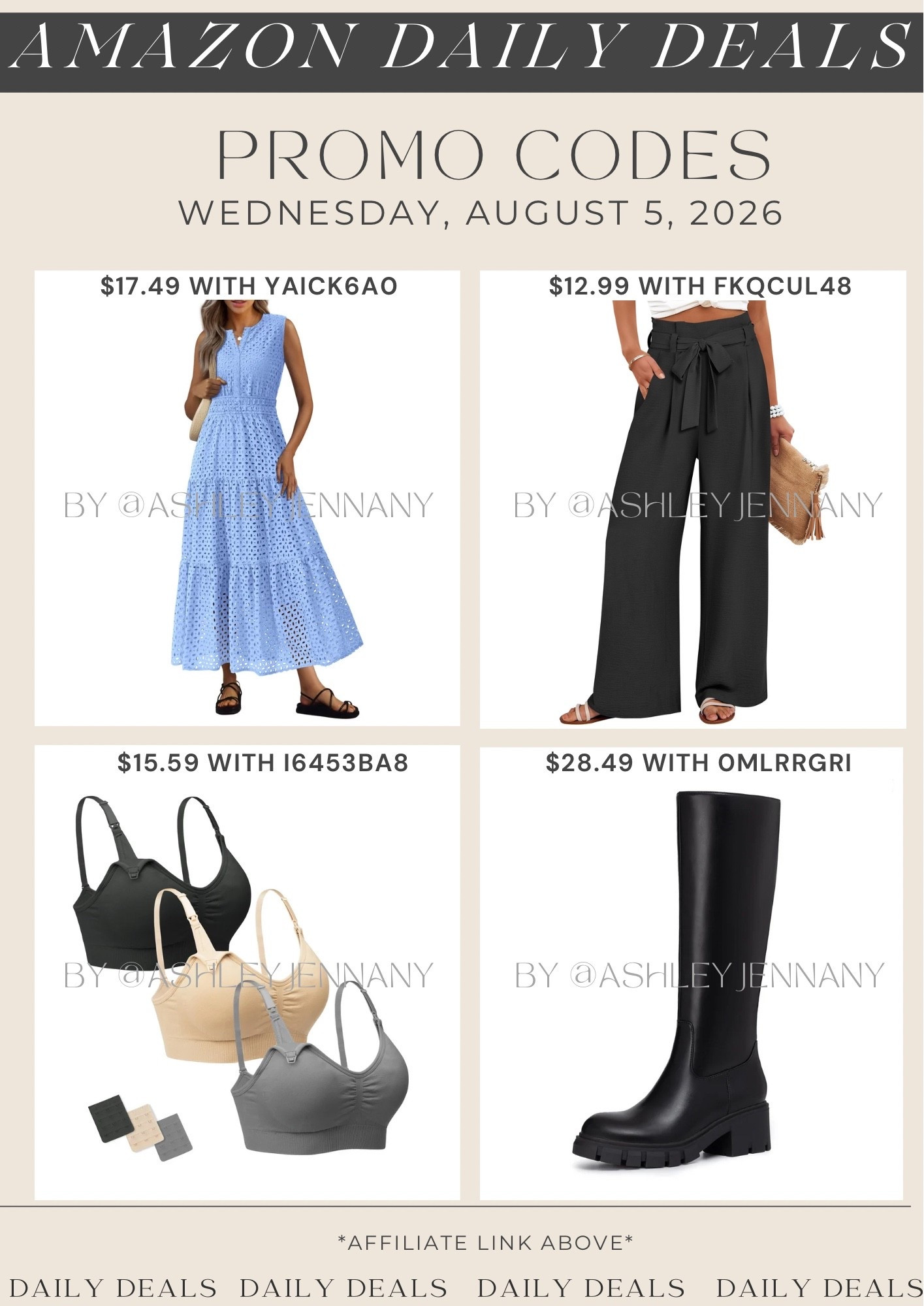 Amazon deals

#LTKSaleAlert #LTKMidsize #LTKBaby